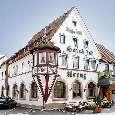 Hotel Kreuz Gaestehaus Und Lauchertbar Mit Terrasse Gammertingen Exterior foto